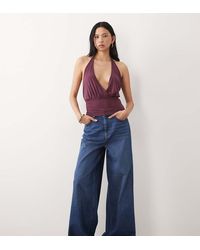 ASOS - Asos Design Tall Wide Leg Palazzo Jean - Lyst