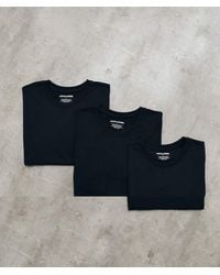 Jack & Jones - 3 Pack Basic T-shirts - Lyst