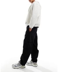 ASOS - Relaxed Tapered Pull On Cargo Pants - Lyst