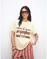 ASOS - Regular Fit T-Shirt With Argentina Graphic - Lyst