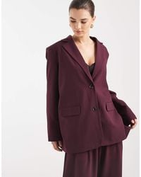 Vero Moda - Oversized Fit Blazer Co-ord - Lyst