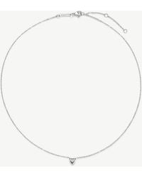 D.Louise - Waterproof Bridal Mini Heart Necklace – Tarnish-Free - Lyst