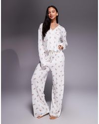 Kaiia - Exclusive Super Soft Pyjama Trousers Co-ord - Lyst