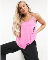 Calvin Klein Top senza maniche rosa