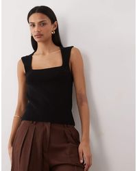 ASOS - Soft Square Textured Cami - Lyst