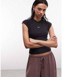 Nike - Chill Ribbed Knit Top - Lyst