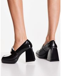 monki platform loafers
