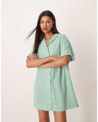 ASOS - Bowling Shirt Dress - Lyst