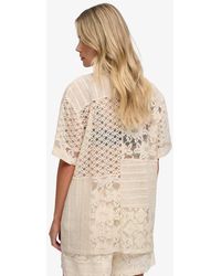 Superdry - Lace Patchwork Beach Resort Shirt - Lyst