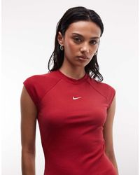 Nike - Chill Ribbed Knit Top - Lyst