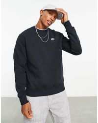 New Balance - – es sweatshirt mit kleinem logo - Lyst