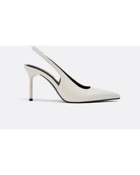 Stradivarius - – absatzschuhe aus kunstleder - Lyst