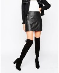 dune wide fit knee high boots