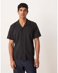 SELECTED - Regular Fit Short Sleeved Printed Shirt - Lyst