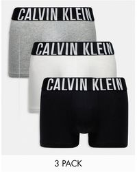 Calvin Klein - Intense power cotton stretch - confezione da 3 paia di boxer aderenti - Lyst