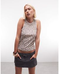 Collusion - Sheer Print Vest - Lyst