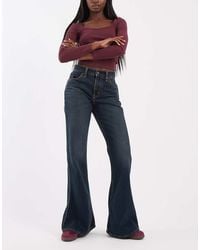 Levi's - Aanpasbare Flared Jeans Van Denim - Lyst