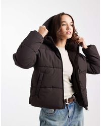 ONLY - Puffer Jacket With Hood - Lyst