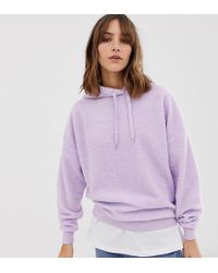 New Look Hoody In Lilac - Purple