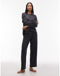 ARKET - – mix and match – langärmlige pyjamahose aus weicher, reiner baumwolle - Lyst