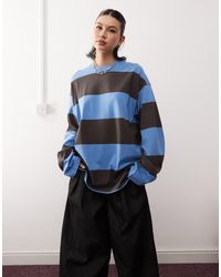 Weekday - Oversized Long Sleeve T-shirt - Lyst