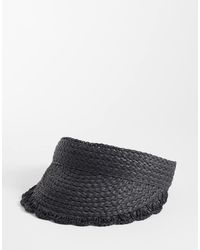 Accessorize - Scallop Visor Hat - Lyst