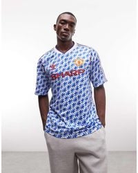 adidas Originals - Adidas Football Manchester United 90s Bring Back Away Jersey - Lyst