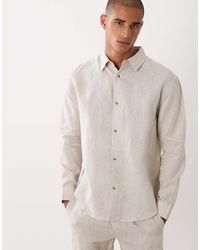 ASOS - Co-ord 100% Linen Relaxed Shirt - Lyst