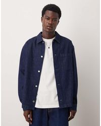 ARKET - Minimal Denim Overshirt - Lyst