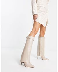 ASOS - – clearly – overknee-stiefel - Lyst