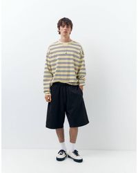 Pull&Bear - Bermuda ample molletonné - Lyst