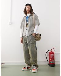 Aape By A Bathing Ape - – lockere carpenter-jeans mit vintage-waschung - Lyst