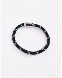 ASOS - Cord Bracelet With Clip Clasp - Lyst