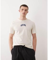 GANT - Central Varsity Chest Logo T-shirt - Lyst
