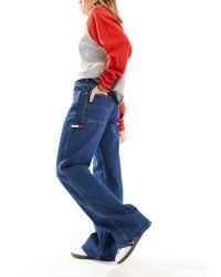 Tommy Hilfiger - Mia Mid Rise Relaxed Straight Carpenter Jeans - Lyst