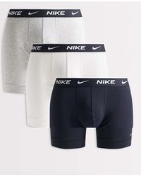 Nike - Essential Cotton Stretch 3 Pack Boxer Briefs - Lyst
