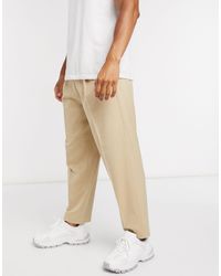 ASOS Synthetic Oversized Tapered Smart 