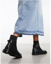 Mango - Ankle Buckle Boot - Lyst