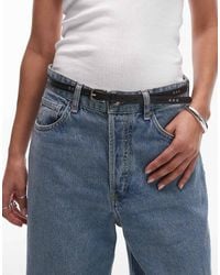 Levi's - Leren Riem Met Studs - Lyst