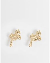ASOS - Pair Of Button Cover Cufflinks With Horse Design - Lyst