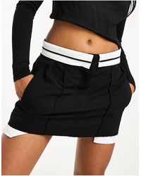 The Couture Club - Fold Mini Skirt - Lyst