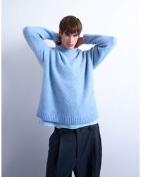 TOPMAN - – locker gestrickter rundhalspullover - Lyst