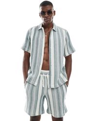 Only & Sons - Waffle Short Co-ord - Lyst
