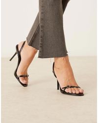 Mango - Sandales classiques à talon et boucle - Lyst