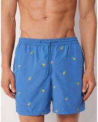 Calzedonia - Pattern Swim Boxer Formentera - Lyst