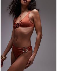 & Other Stories - Mix & Match High Leg Bikini Bottom With Side Ring Detail - Lyst