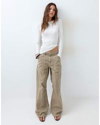 ASOS - Cargo Pants With Knee Seams - Lyst