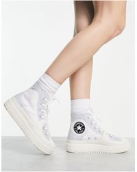 Converse - Chuck Taylor All Star Construct Hi Trainers - Lyst