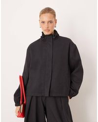 ASOS - Tailored Funnel Neck Track Jacket Co-ord - Lyst