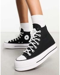 Converse - Chuck Taylor Hi Lift Platform Trainers - Lyst